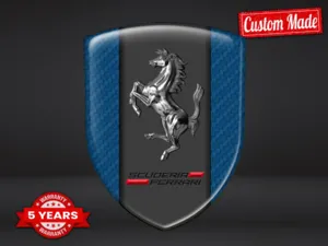 Ferrari Adesivi Logo Aziendali Edizione Standard Minimali